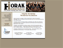 Tablet Screenshot of horakinsurance.com